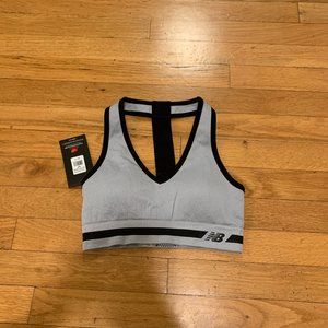 New Balance Racer Back Sports Bra Medium Impact